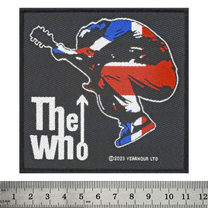 Нашивка ткана THE WHO - PETE JUMP (ofp-227) Изображение