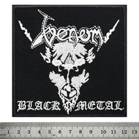 Нашивка Venom "Black Metal" Зображення