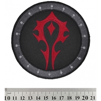 Нашивка World Of Warcraft "Horde" Изображение