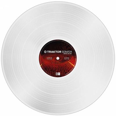 Тайм-код Native Instruments TRAKTOR SCRATCH Control Vinyl MK2 White Изображение