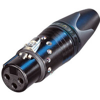 Кабельний роз'єм Neutrik NC3FXX-B-CRYSTAL Зображення