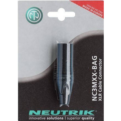 Кабельный разъем Neutrik NC3MXX-BAG-POS Изображение