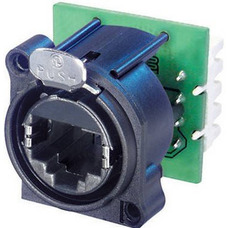 Панельна розетка Neutrik NE8FAV-YK Зображення