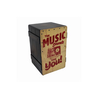 Кахон PALM PERCUSSION VINTAGE CAJON BAND Изображение