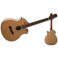 Електроакустична гітара Parker P8 EN-BK Зображення