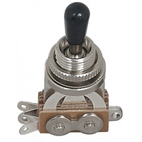 Перемикач Partsland Switch Toggle Les Paul Style 3-позиційний (Black) Изображение