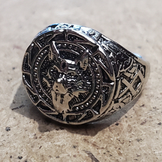 Перстень (aer-006) Вовк (Коловорот), Размер (диаметр, мм) Размер 17 Изображение