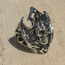 Перстень (aer-007) Череп (Лабрис), Размер (диаметр, мм) Размер 22 Изображение