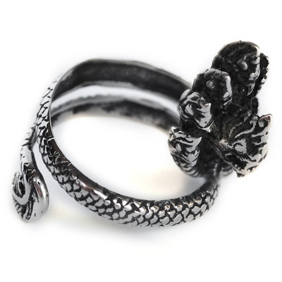 Перстень Дракон (rng-034), Размер (диаметр, мм) Размер 23 Изображение