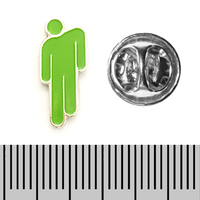 Пин (значок) фигурный Billie Eilish (logo) Изображение