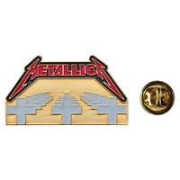 Пін (значок) фігурний Metallica "Master Of Puppets" Зображення