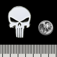 Пін (значок) фігурний Punisher (skull) Зображення