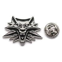 Пин (значок) фигурный Ведьмак (Witcher 3) Изображение