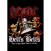 Плакат AC/DC "Hell's Bells" Изображение