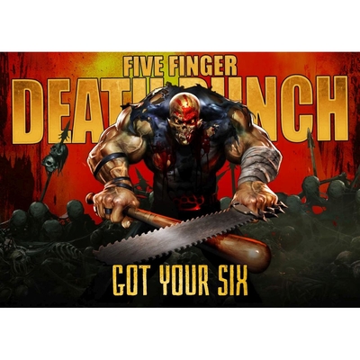 Плакат Five Finger Death Punch Got your Six Изображение
