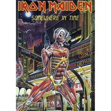 Плакат Iron Maiden "Somewhere In Time" Изображение