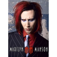 Плакат Marilyn Manson (Red Hair) Изображение