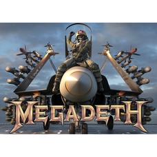 Плакат Megadeth "Warheads On Foreheads" Изображение