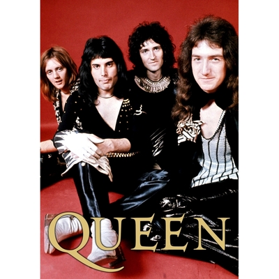 Плакат Queen (red background) Зображення