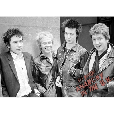 Плакат Sex Pistols "Anarchy In The UK" Изображение