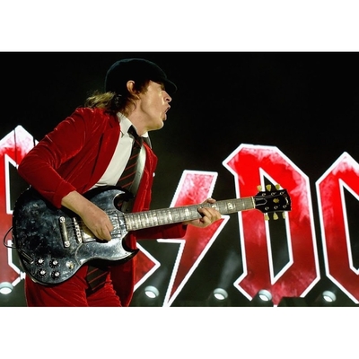 Плакат AC/DC (Angus Young colored) Зображення