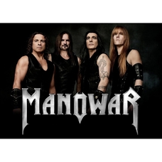 Постер Manowar (silver logo) Изображение
