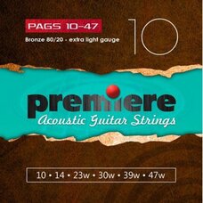Струны для акустической гитары Premiere PAGS10-47 Изображение