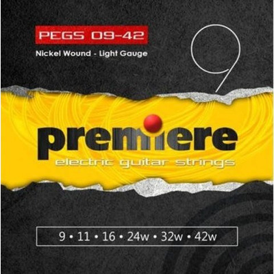 Струни для електрогітари Premiere PEGS09-42 Зображення
