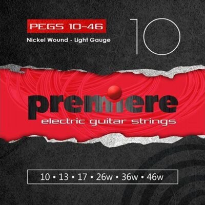 Струни для електрогітари Premiere PEGS10-49 Зображення