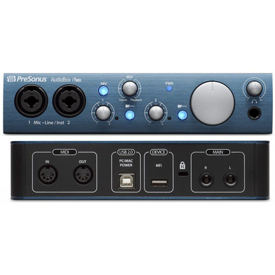 Аудиоинтерфейс Presonus AudioBox iTwo 24-bit 96kH Изображение