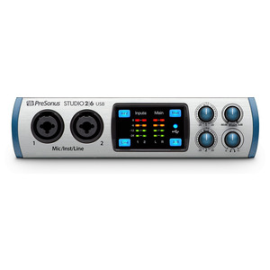 Аудиоинтерфейс PreSonus Studio 2|6 USB 2x4 USB Изображение