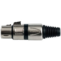 Разъем кабельный Proel XLR3FVPROBK Изображение