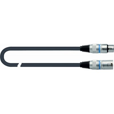 Мікрофонний кабель Quik Lok CM180-15 BK Зображення