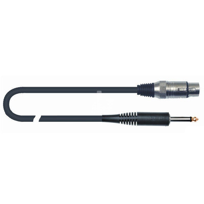 Мікрофонний кабель Quik Lok CM184 9BK Зображення