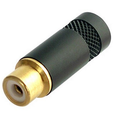 Кабельний RCA-роз'єм мама REAN by Neutrik NYS 372P-BG Зображення