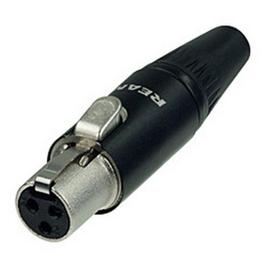 Роз'єм кабельний mini-xlr REAN by Neutrik RT3FC-B Зображення
