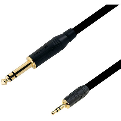 Перехідник для навушників Reloop Adapter 3,5 mm 6,3 mm stereo Зображення