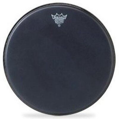 Пластик для малого барабана Remo BE0814ES Emperor Black Suede 14 Зображення