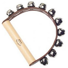 Тамбурин Rohema Leather Handbell 10 bells Зображення