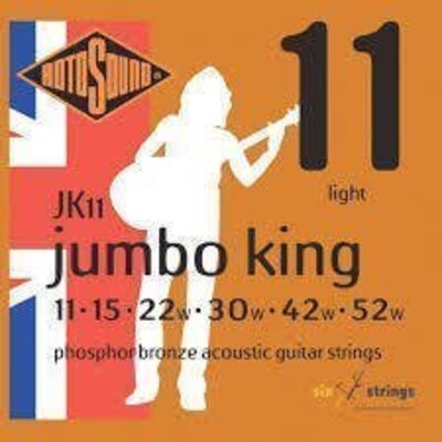 Струны для акустической гитары Rotosound JK11 (12pcs.) Изображение