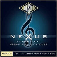 Струни для акустичної гітари Rotosound NXA10 (12pcs.) Зображення
