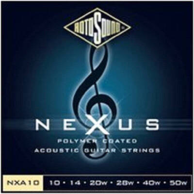 Струны для акустической гитары Rotosound NXA10 (12pcs.) Изображение