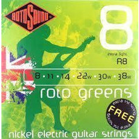 Струни для електрогітари Rotosound R8 (12pcs.) Зображення