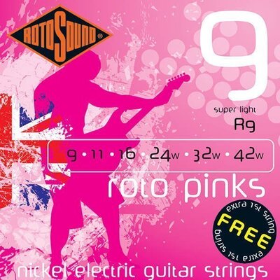 Струны для электрогитары Rotosound R9 (12pcs.) Изображение