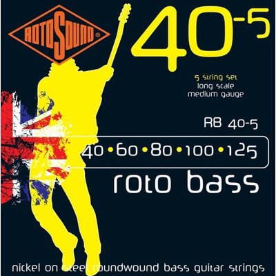 Струны для бас-гитары Rotosound RB405 Изображение