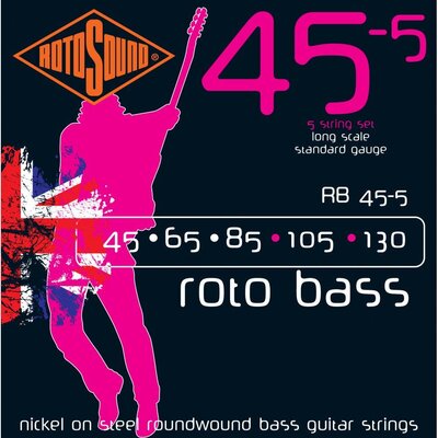 Струны для бас-гитары Rotosound RB455 Изображение