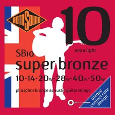 Струны для акустической гитары Rotosound SB10 (12pcs.) Изображение
