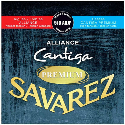 Струни для класичної гітари Savarez Alliance Cantiga 510ARJP Mix Tension Зображення