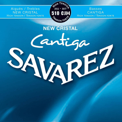 Струни для класичної гітари Savarez 510CJH New Cristal Cantinga Blue Зображення