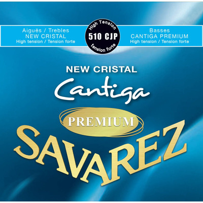 Струны для классической гитары Savarez Newcristal Cantiga 510CJP Premium High Tension Изображение
